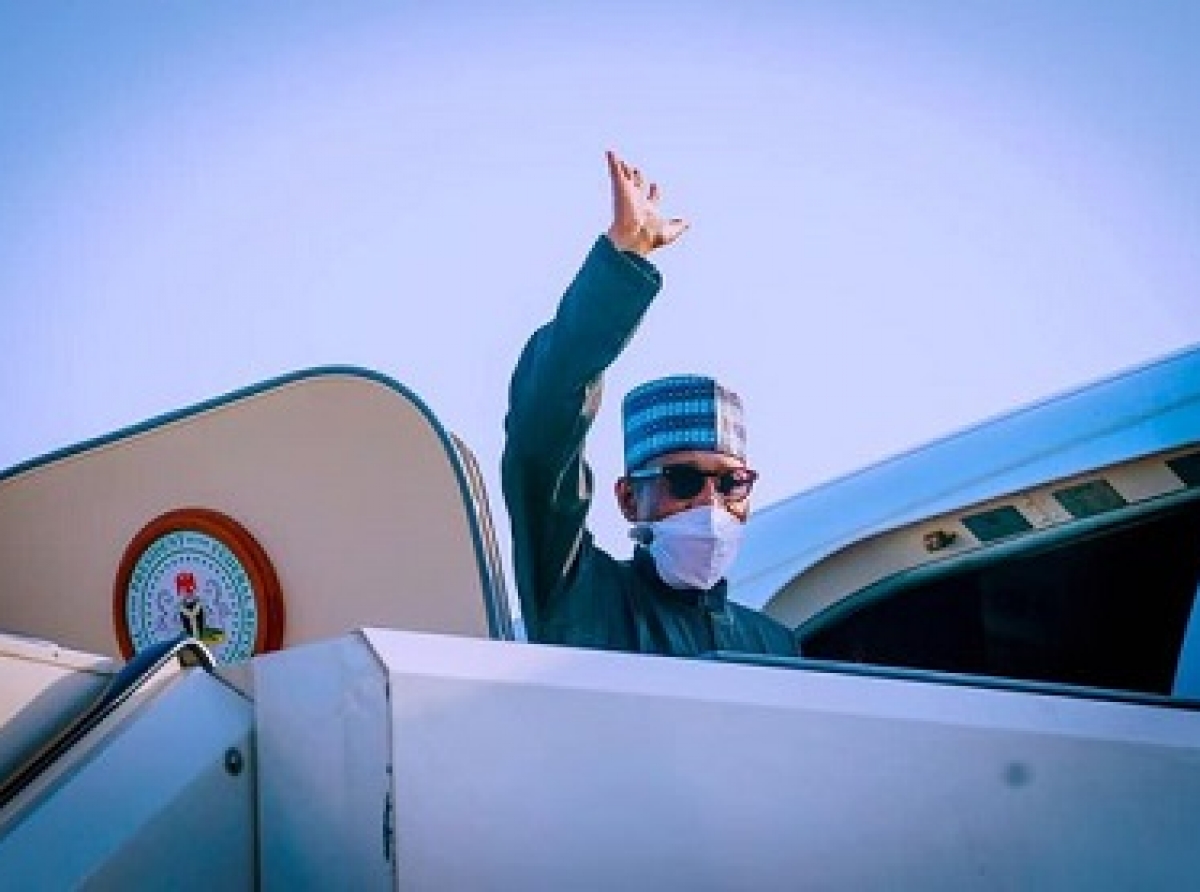 President Buhari departs Abuja for UN General Assembly in New York
