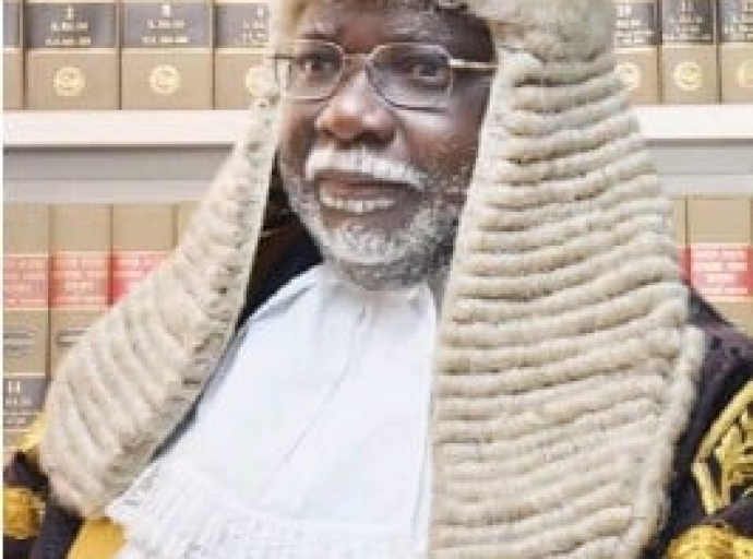 President Buhari swears in Olukayode Ariwoola as acting Chief Justice of Nigeria 