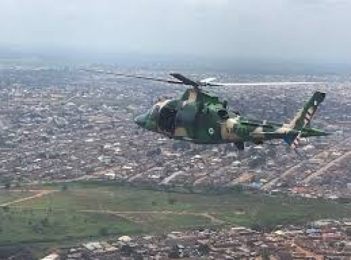 Pilot survives as Nigerian Air Force Helicopter crashes in Kaduna